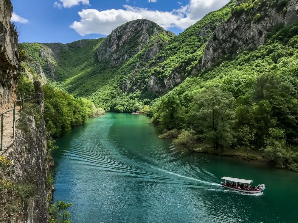 Cañón de Matka, Macedonia del Norte