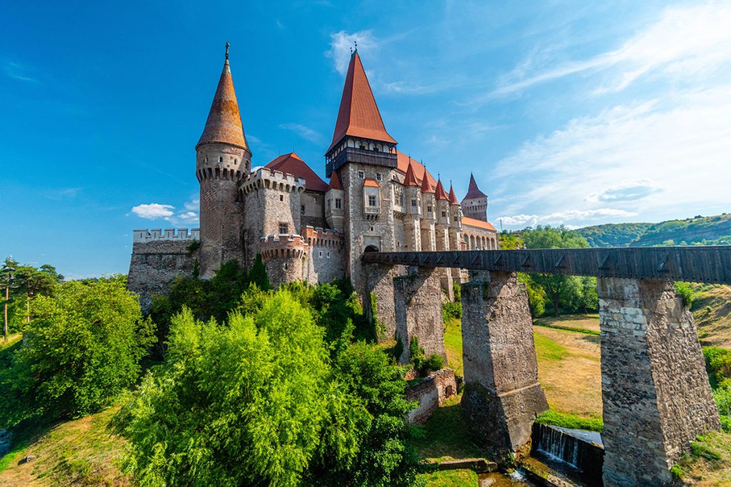 Castillo de Corvin Rumania